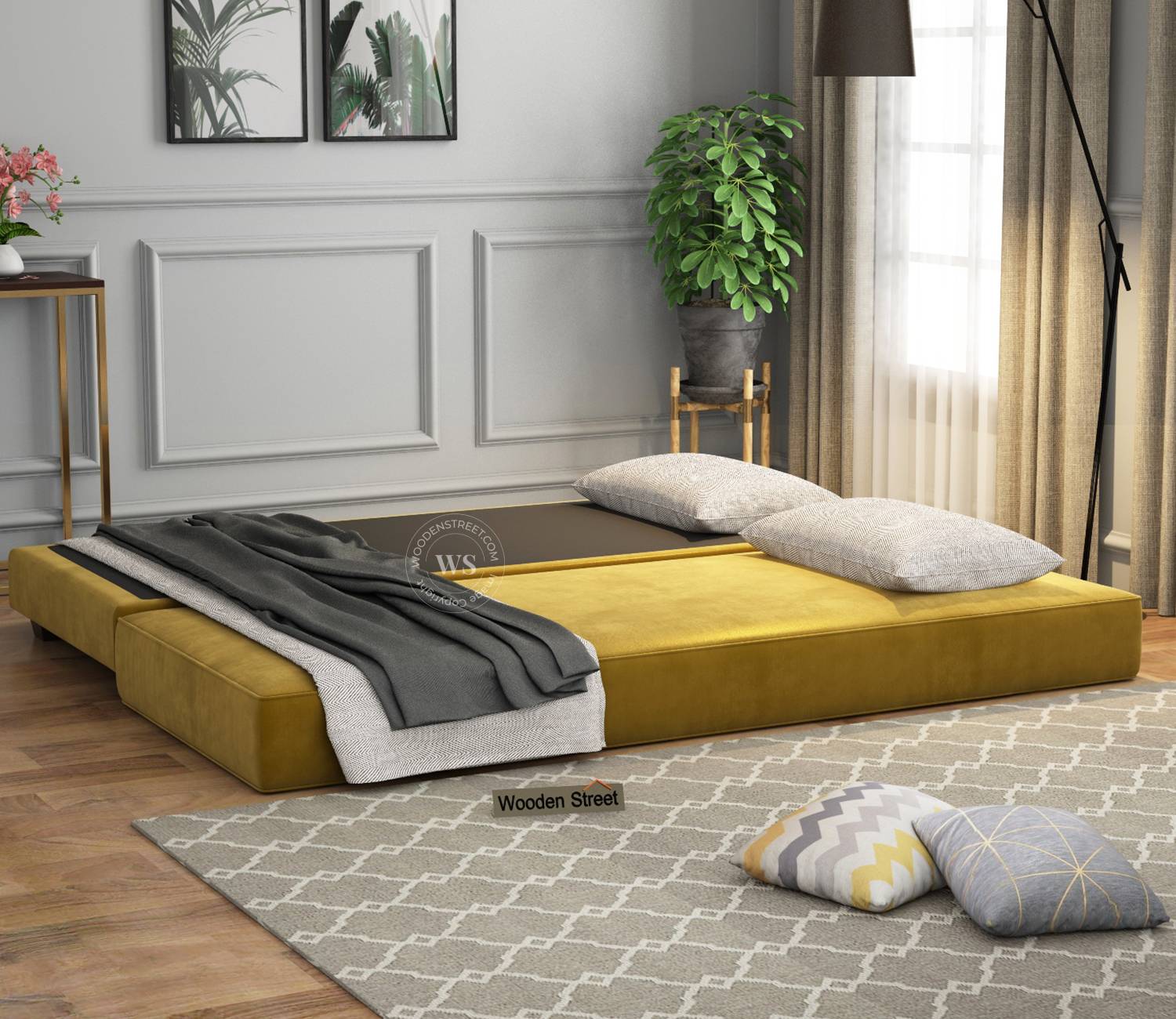 Corvis Fabric Sofa Cum Bed | Sofa Cum Bed | Sofa Beds | The Sofa Beds