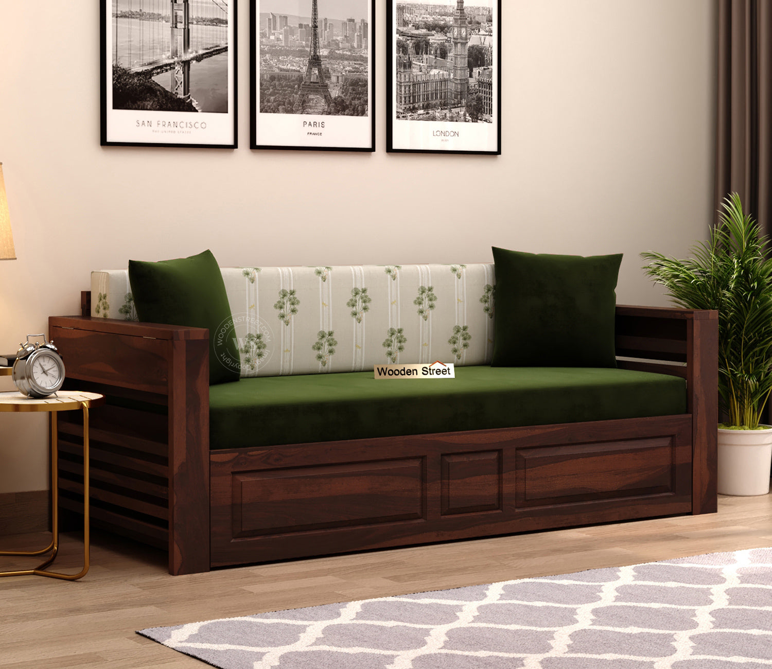 Sofa Bed With Storage | Wooden Sofa Cum Bed | Sofa Beds | Sofa Cum Beds | wooden sofa cum bed design | best sofa come bed price in bangalore, mumbai, delhi | buy sofa bed online india