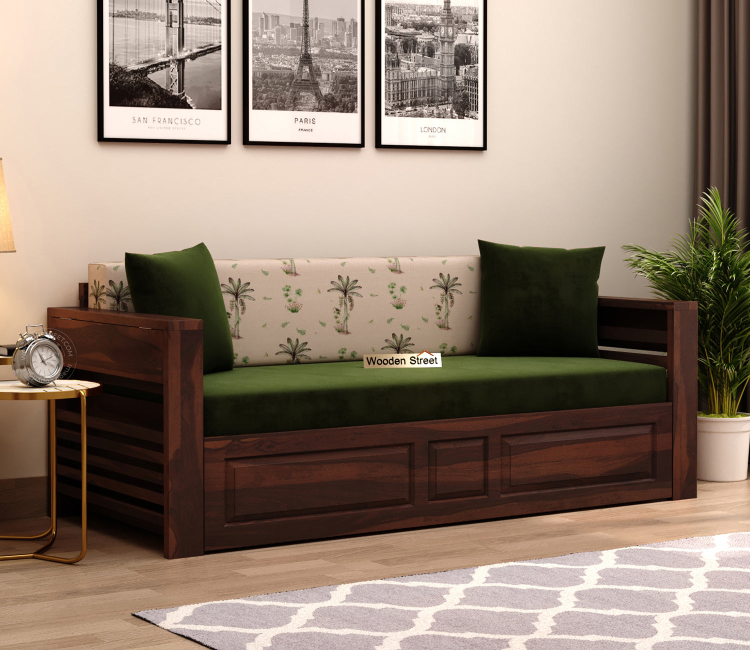 Sofa Bed With Storage | Wooden Sofa Cum Bed | Sofa Beds | Sofa Cum Beds | wooden sofa cum bed design | best sofa come bed price in bangalore, mumbai, delhi | buy sofa bed online india