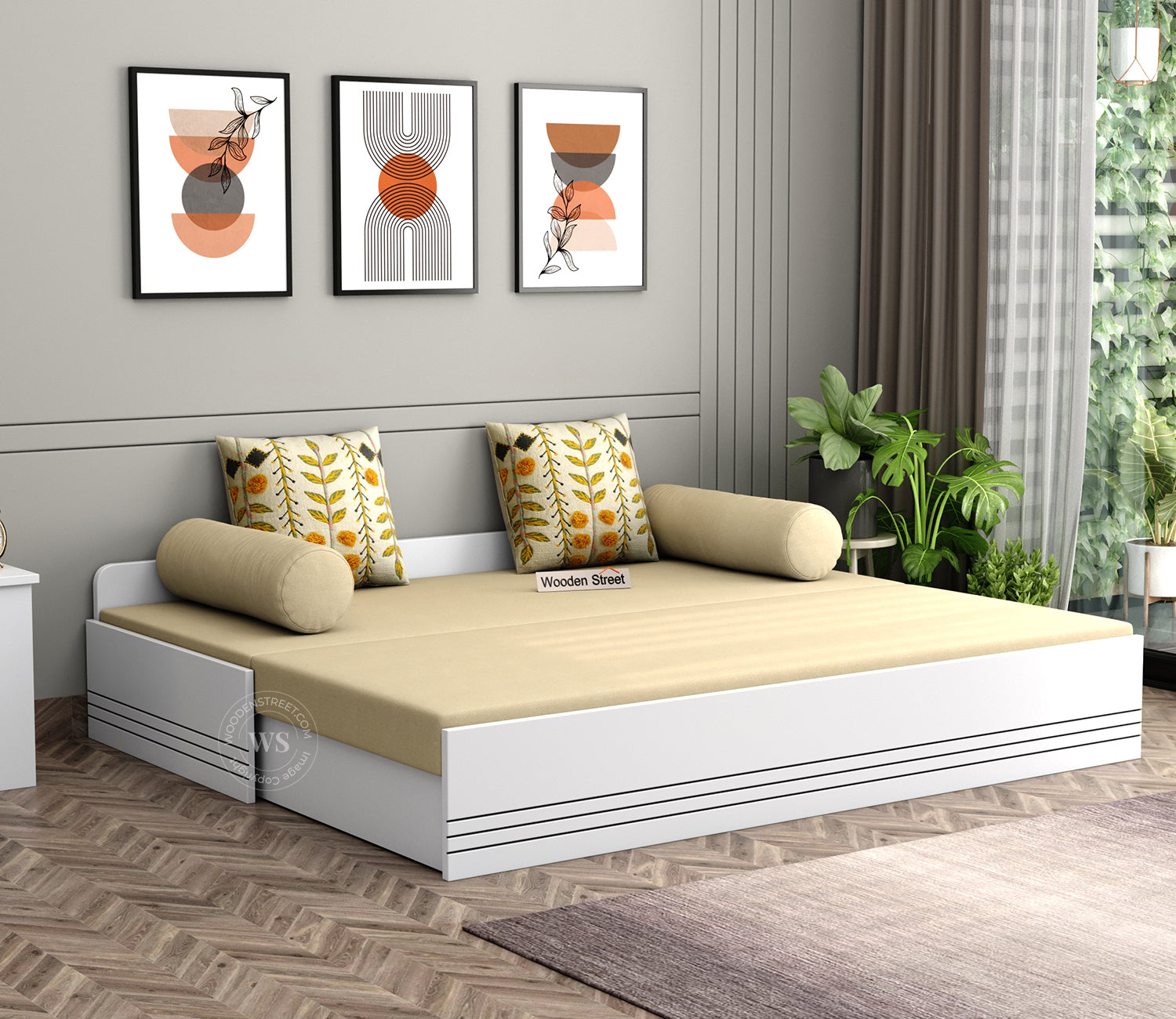 buy sofa cum bed wooden with storage low price , best sofa come bed online india